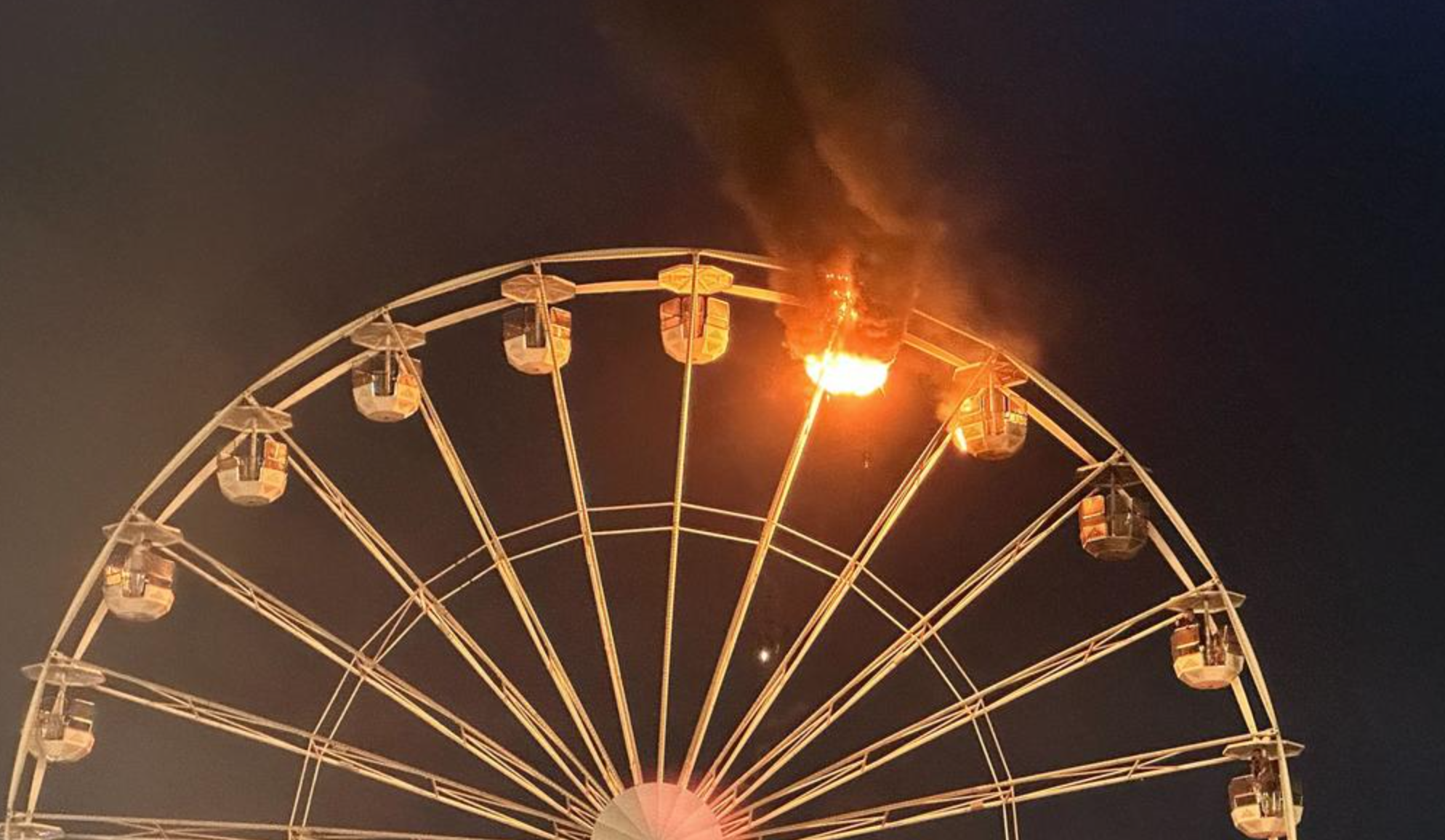 Incendio en rueda de la fortuna en Alemania deja 23 heridos